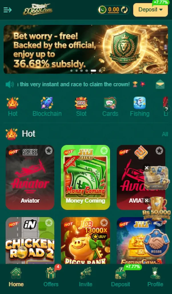 pkr668 game app