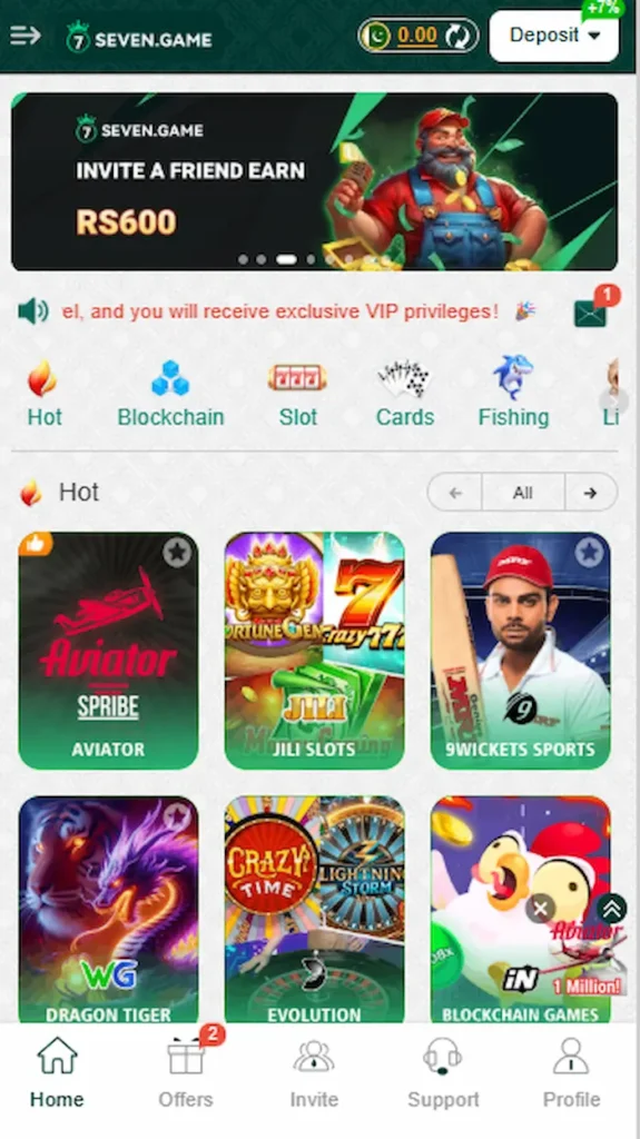 seven game