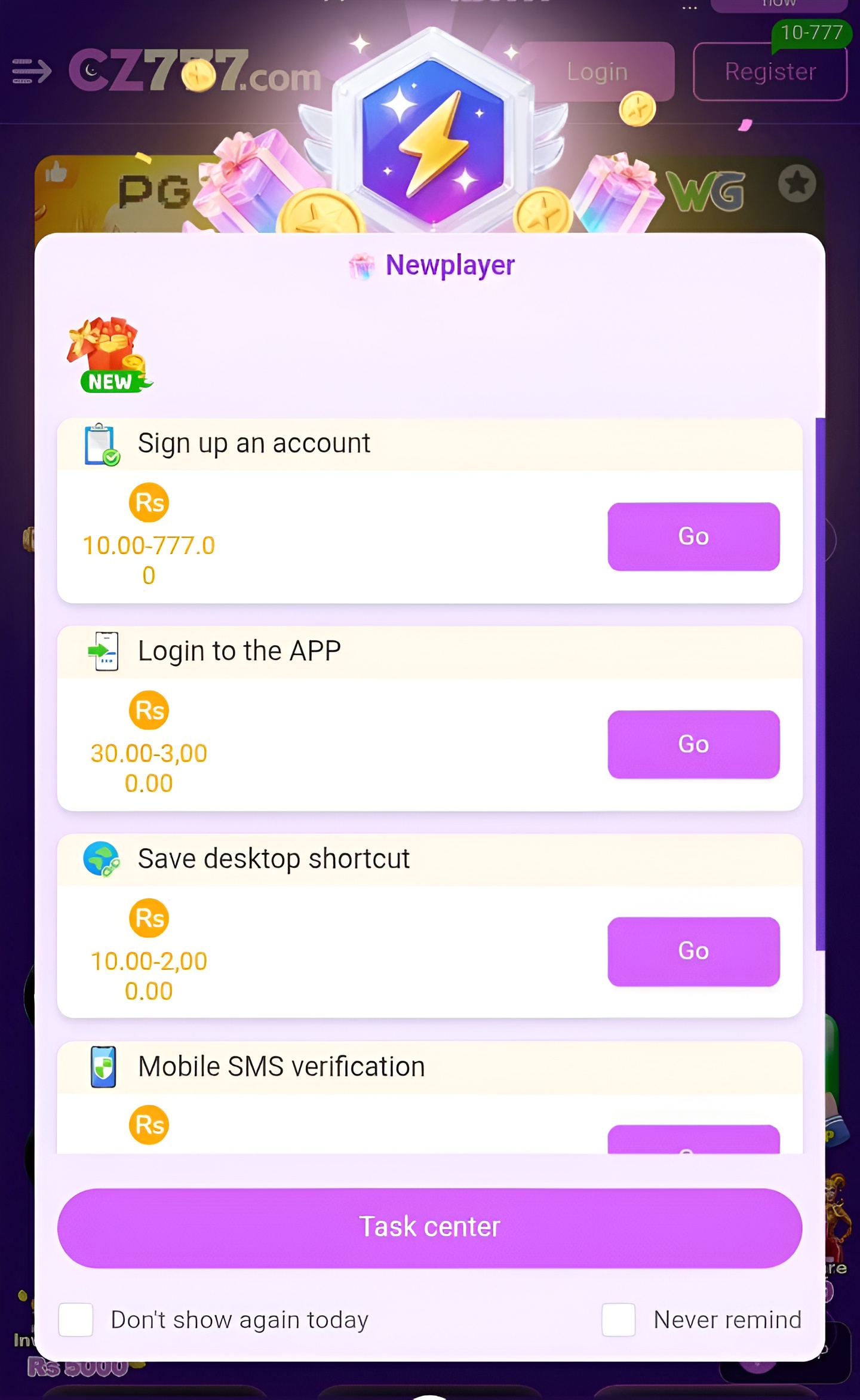 ZV777 Game Download (Pakistani Earning App) Free for Android 2